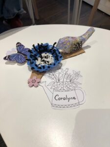 Samedi 29 mars 2025 atelier créatif nid d'oiseau