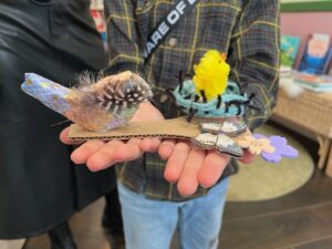 Samedi 29 mars 2025 atelier créatif nid d'oiseau